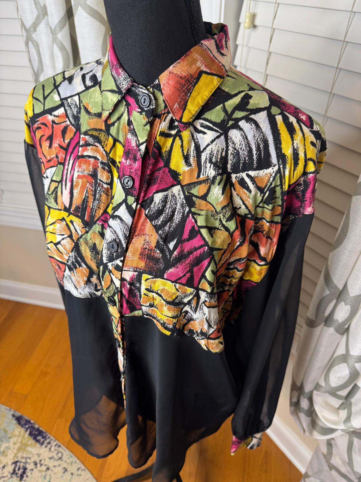 Alexis Georgia Abstract Print Shirt