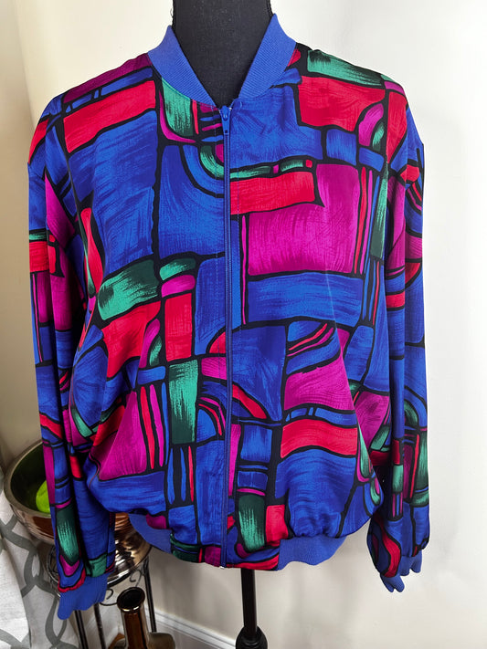 Teddi Colorblock Bomber