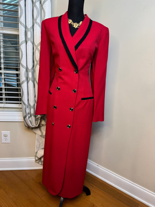 Vtg Danny & Nicole Blazer Dress