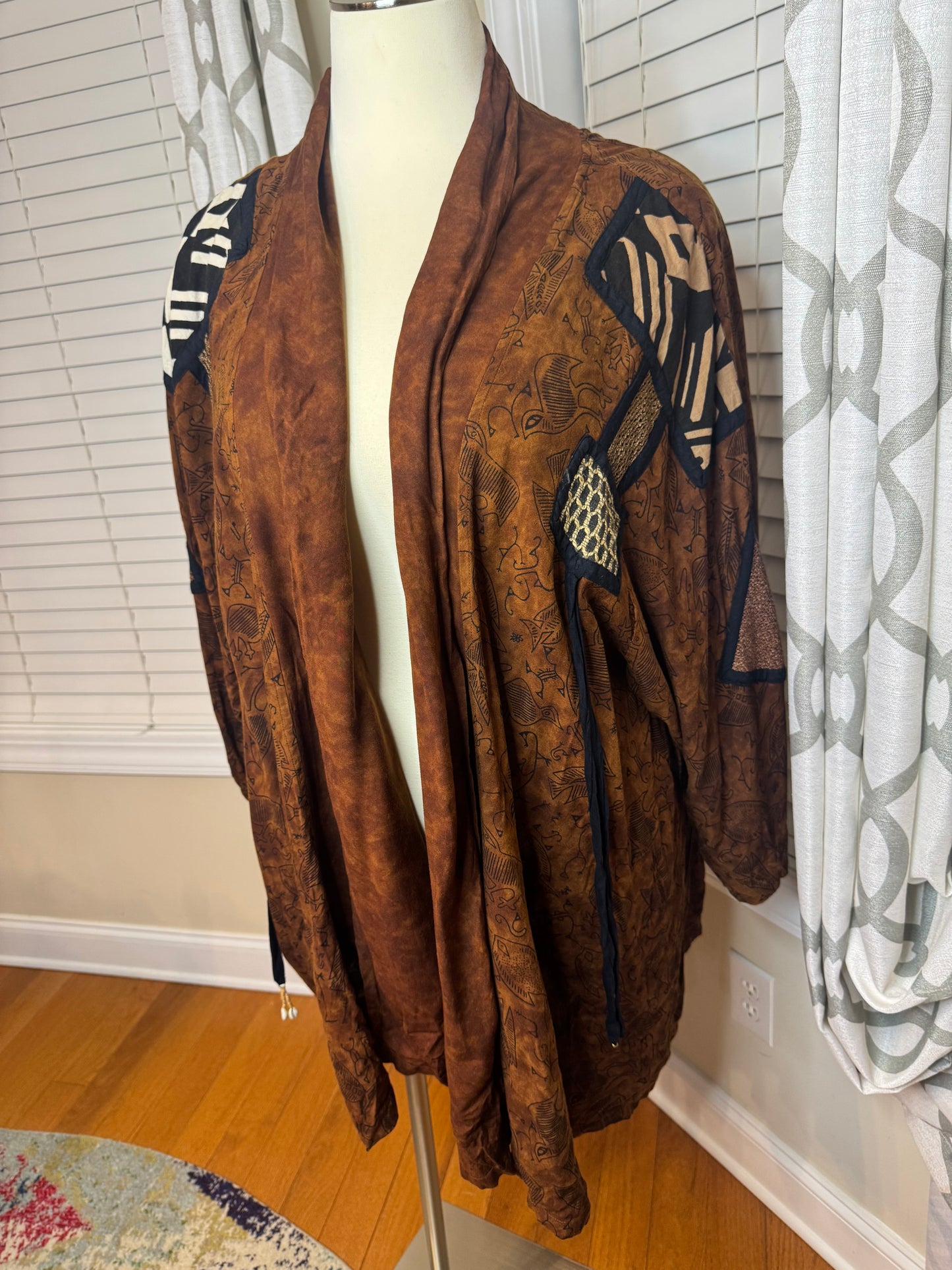 Carole Liz Vintage Open Duster