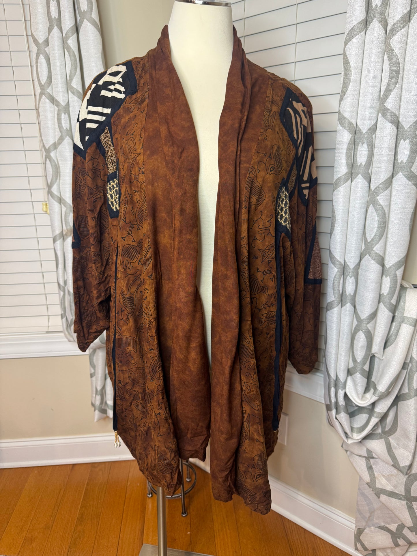 Carole Liz Vintage Open Duster