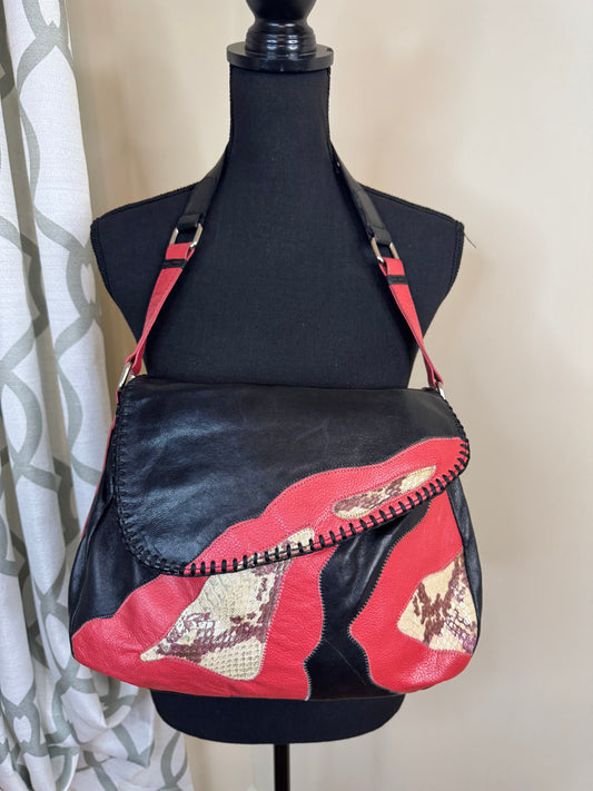 Chi by Falchi Leather Handbag