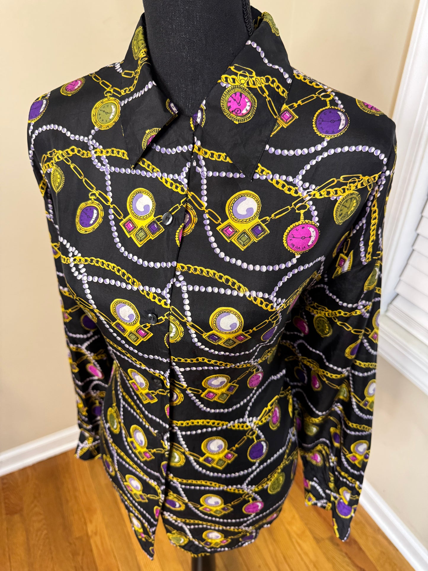 Selene Paris Vtg Blouse