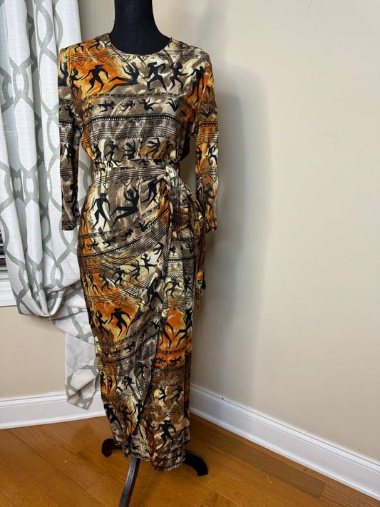 Created for Essence 2-Piece Faux Wrap Skirt Set