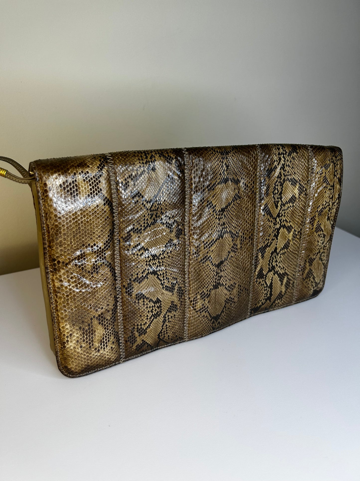 Vintage Bags by Supreme Snakeskin Clutch