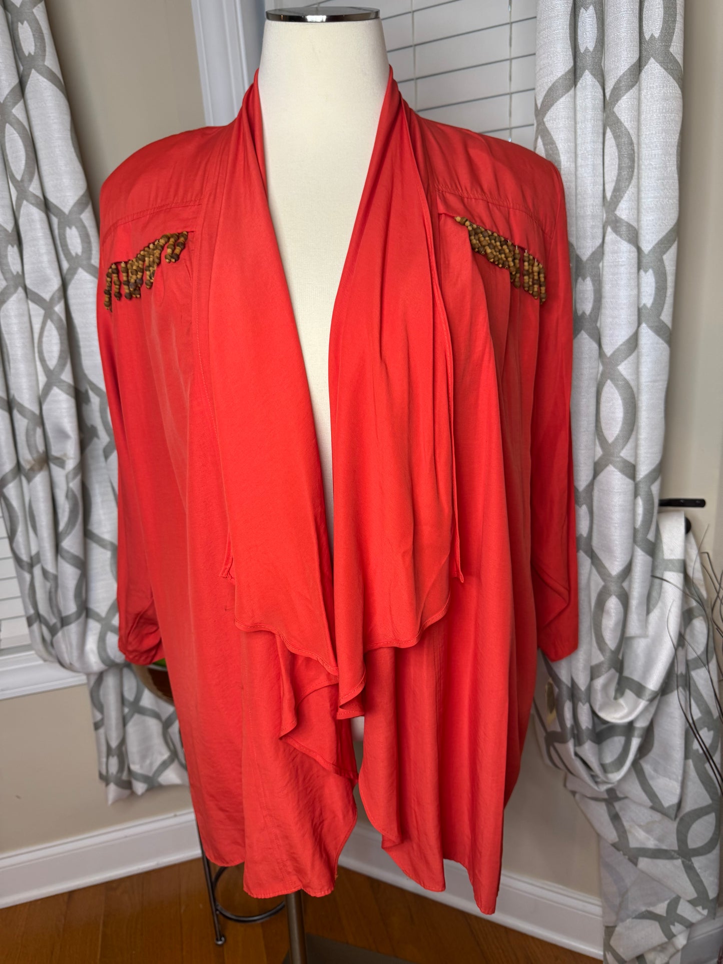 Vintage APlus Fashion Open Duster NWT
