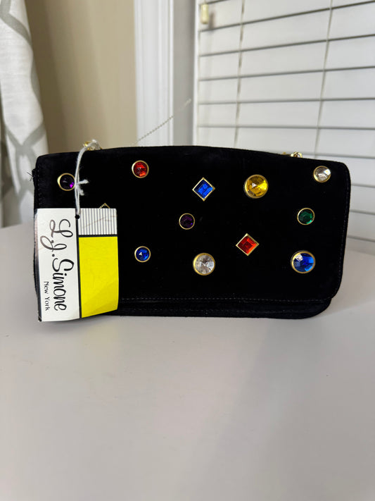 L.J. Simone of New York Bejeweled Purse NWT