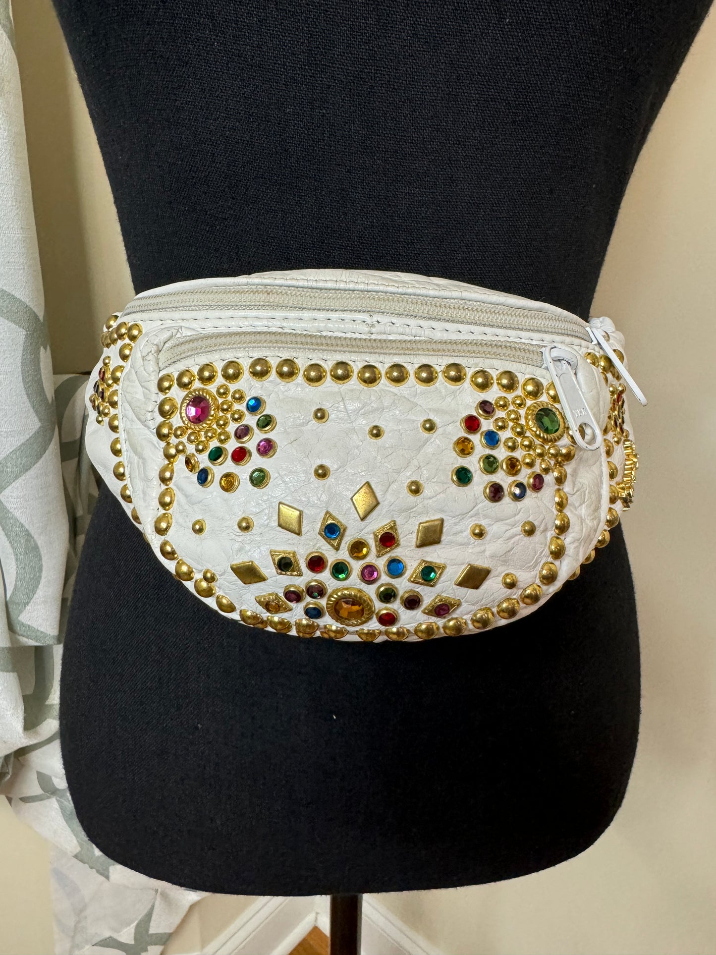 Vtg Kippy Bejeweled Fanny Pack