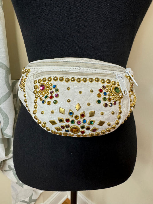 Vtg Kippy Bejeweled Fanny Pack