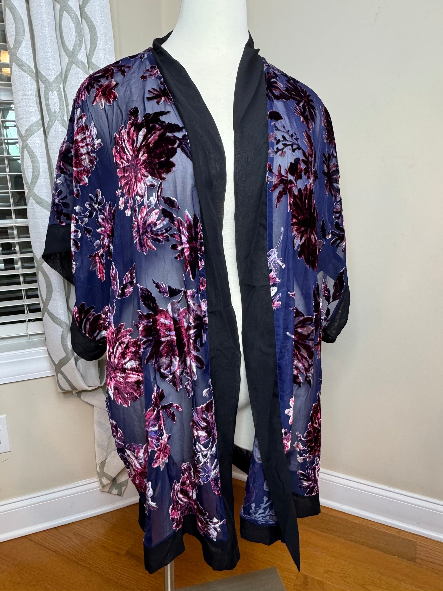 Catherines Open Duster (Burn Out/Sheer)