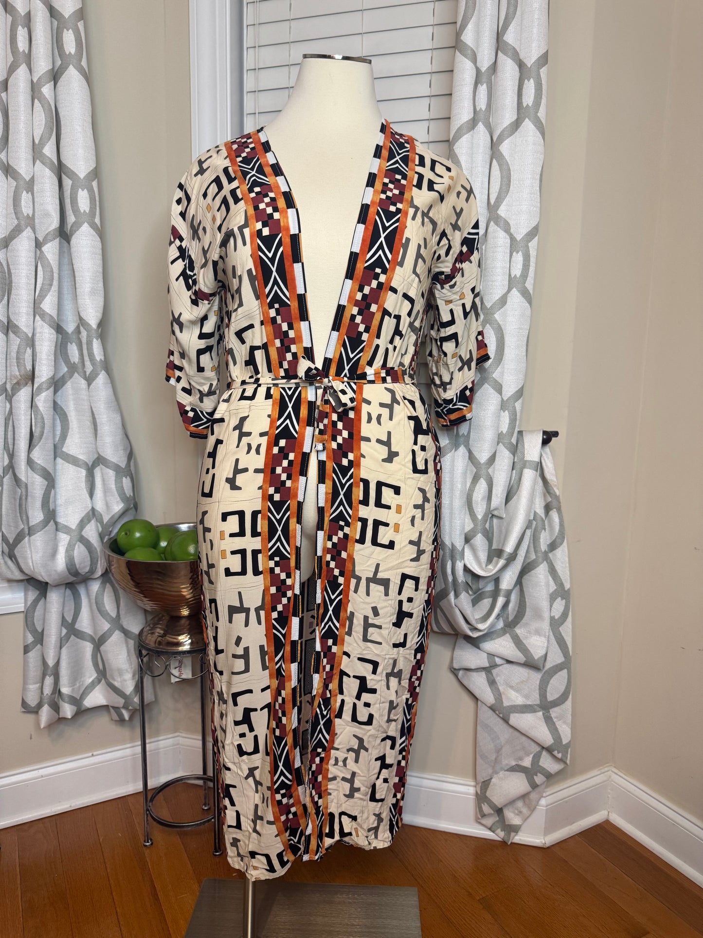 Open Duster with Belt (Modern)