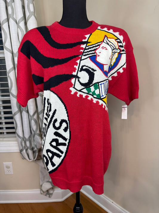 IB Diffusion Paris/Italia Sweater NWT
