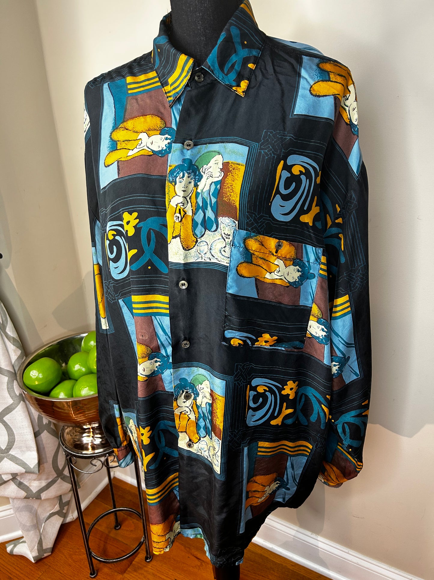 Bruno 100% Silk Shirt