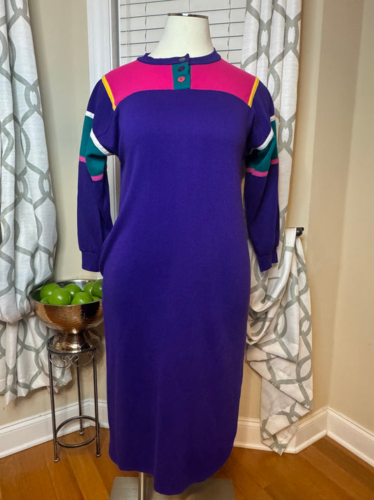 Vintage Colorblock Robe/Lounger