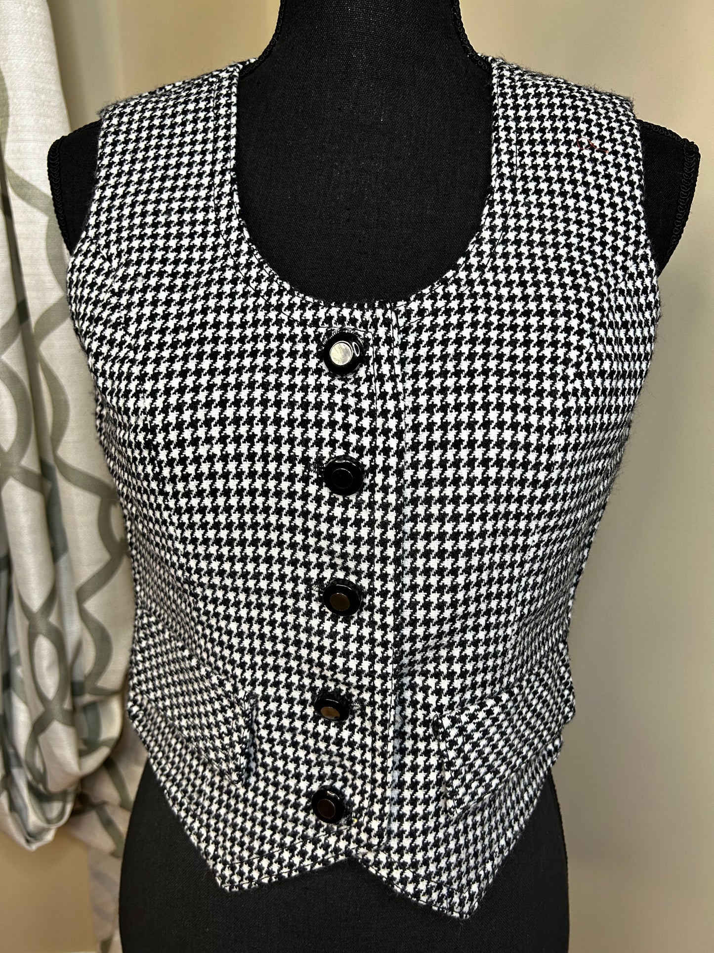 Vintage Howard Wolf Houndstooth Vest