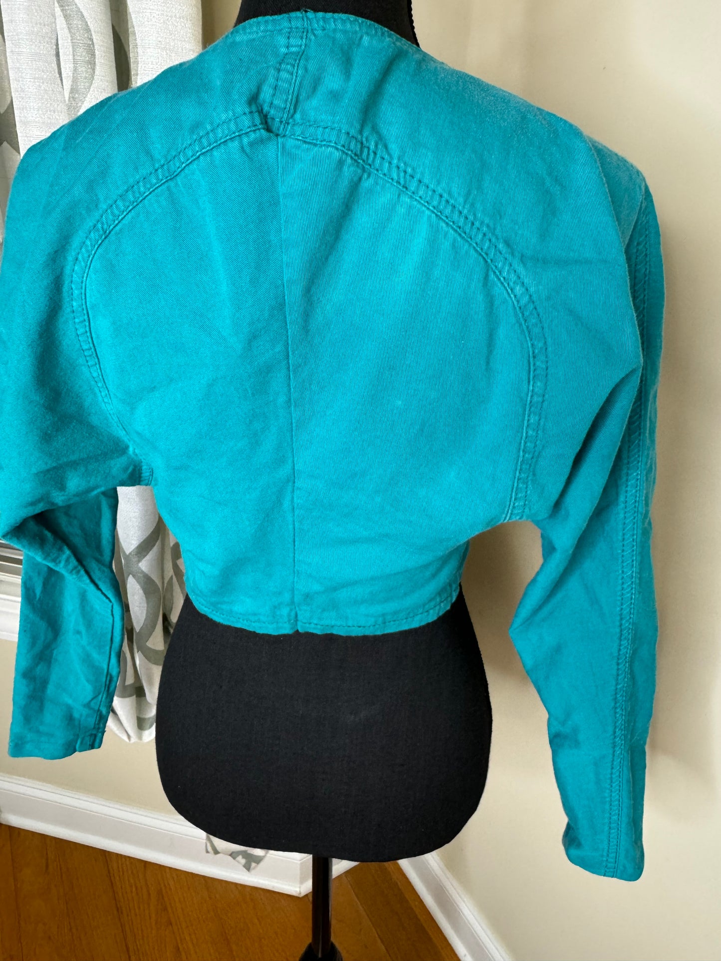 Bingo! Bingo! Vintage Bejeweled Cropped Jacket