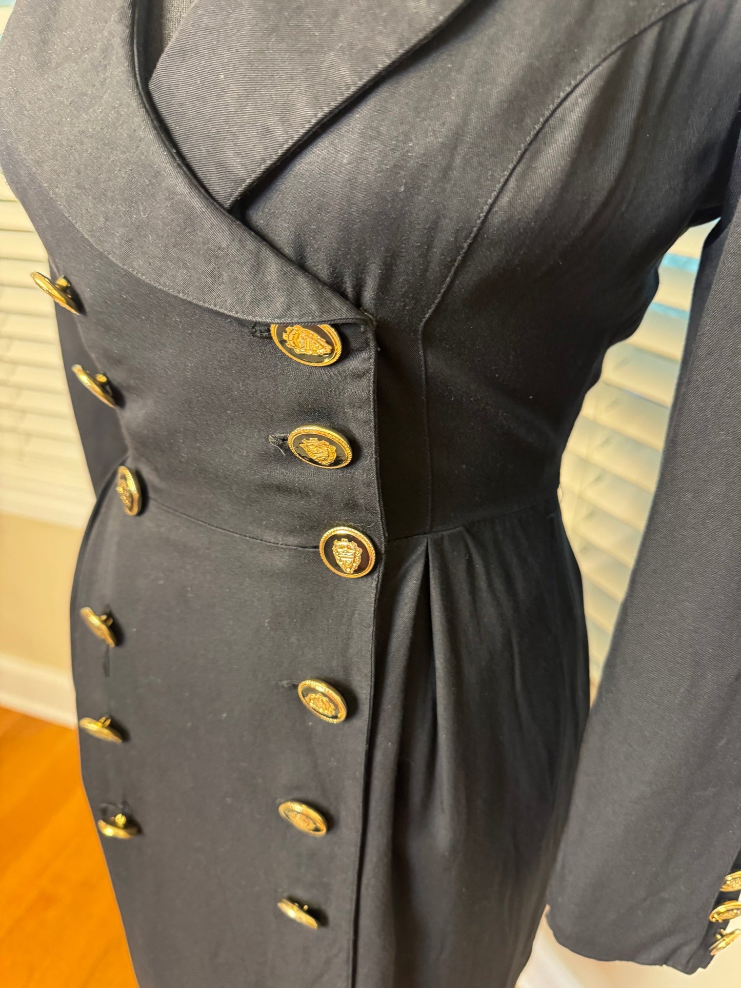 Papell Boutique Vintage Blazer Dress