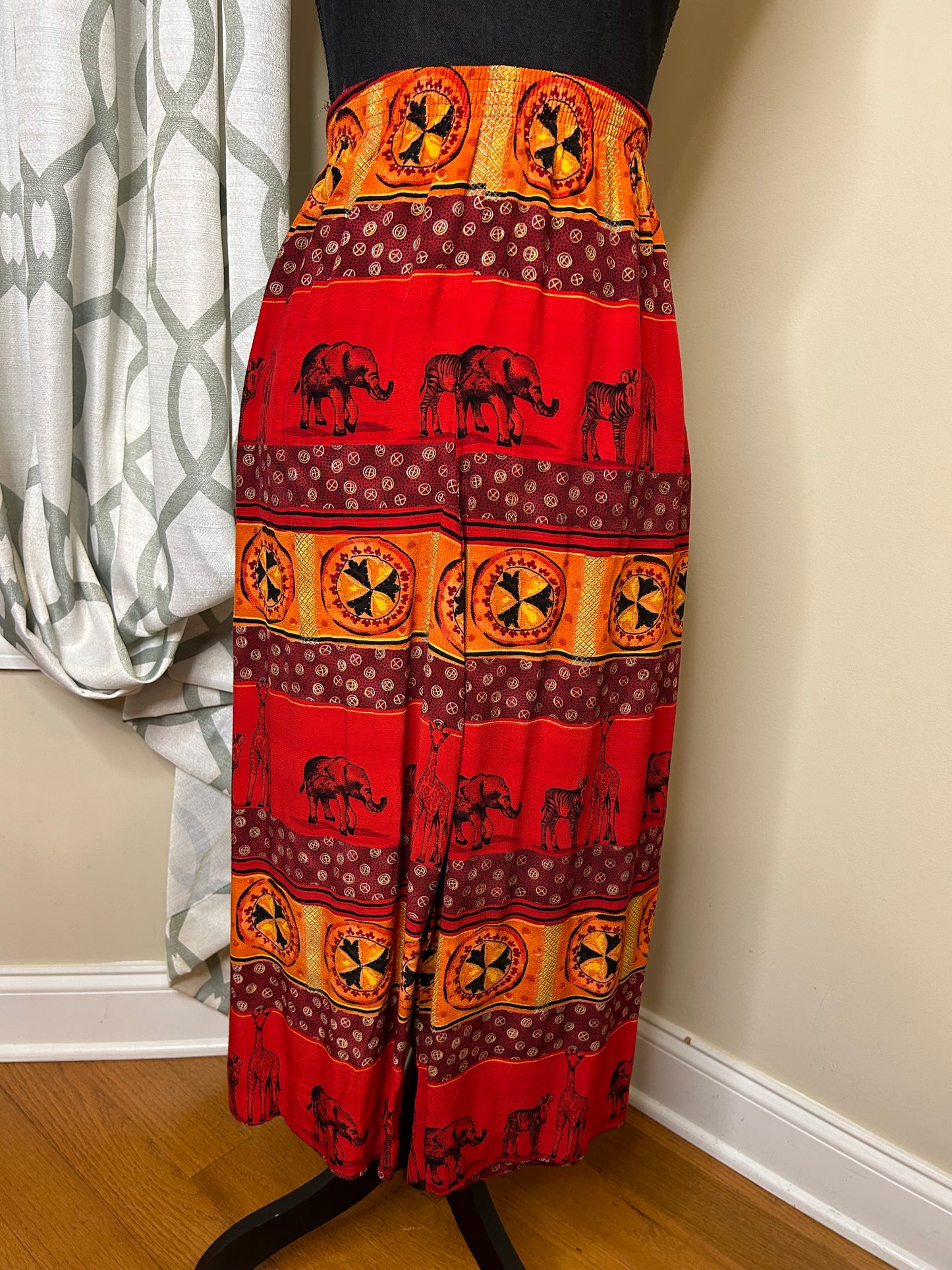 Teddi Safari Print Gauchos