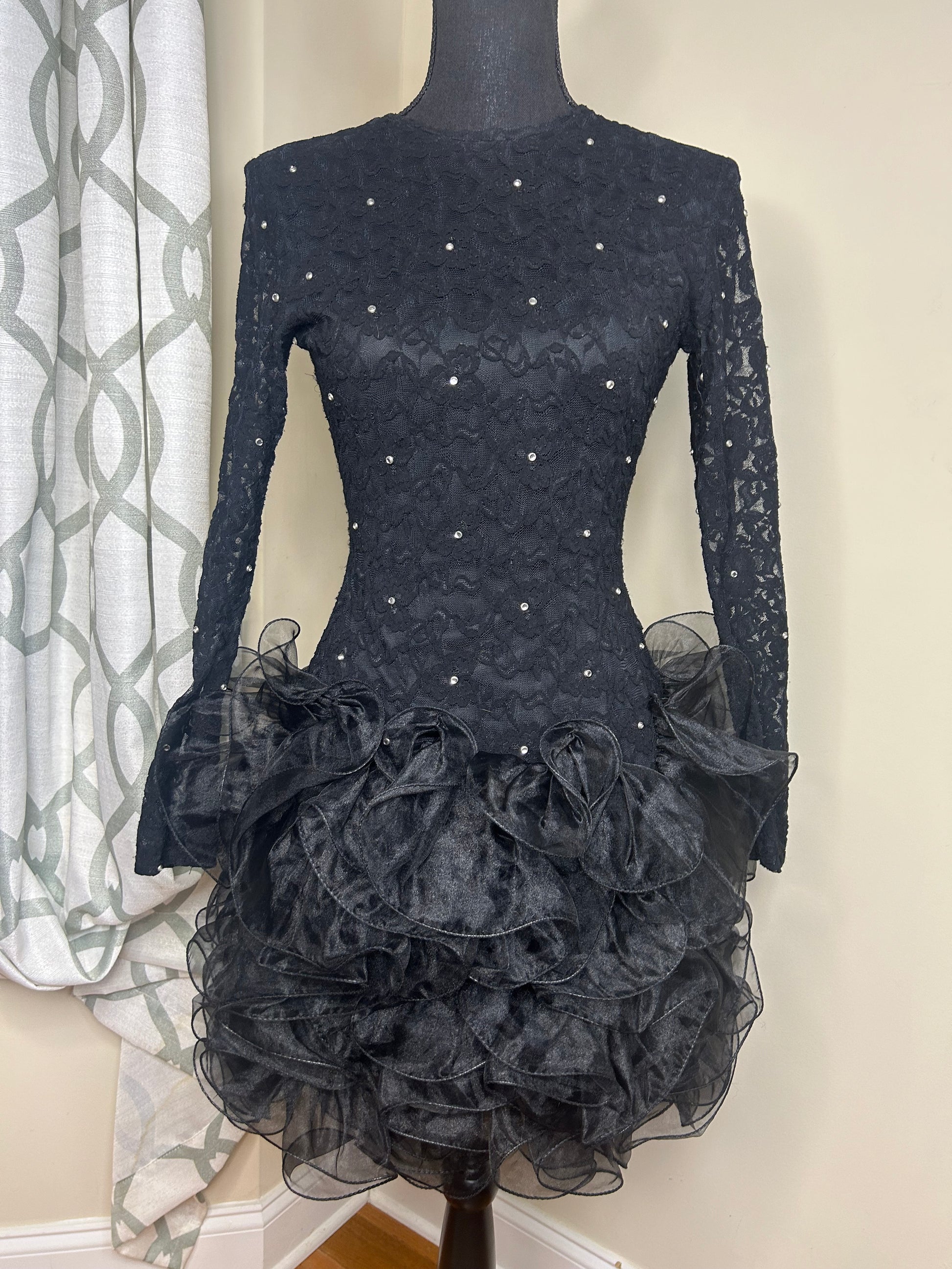Vintage Bejeweled Lillie Rubin Dress Thrift D Vintage Clothing Vintage Bejeweled Lillie Rubin Dress Thrift D Vintage Clothing