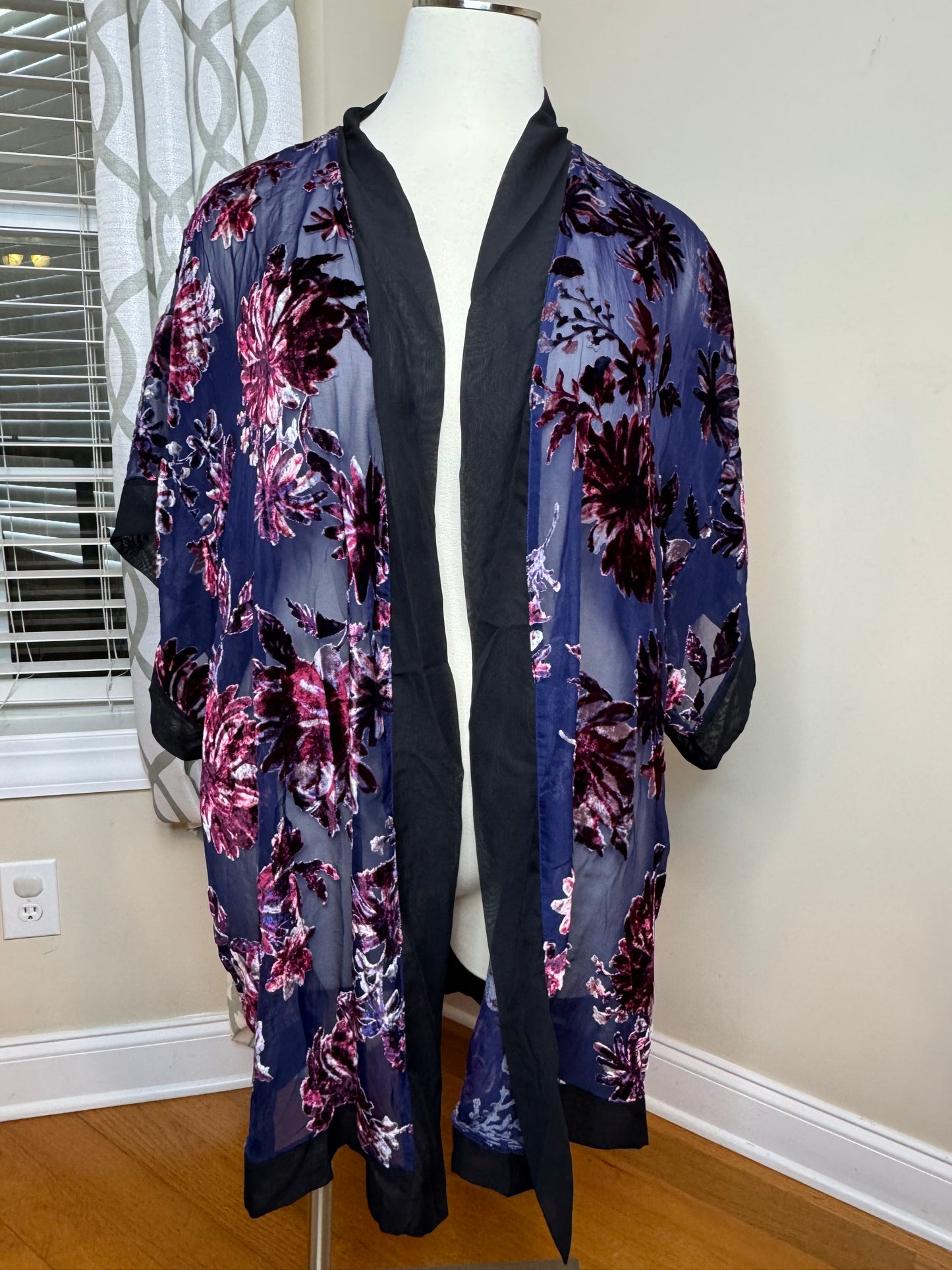 Catherines Open Duster (Burn Out/Sheer)