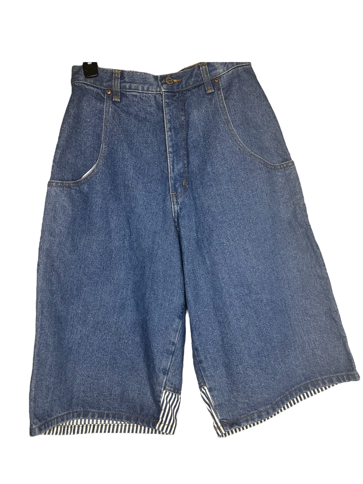 Sagwear Vintage Denim Striped Shorts