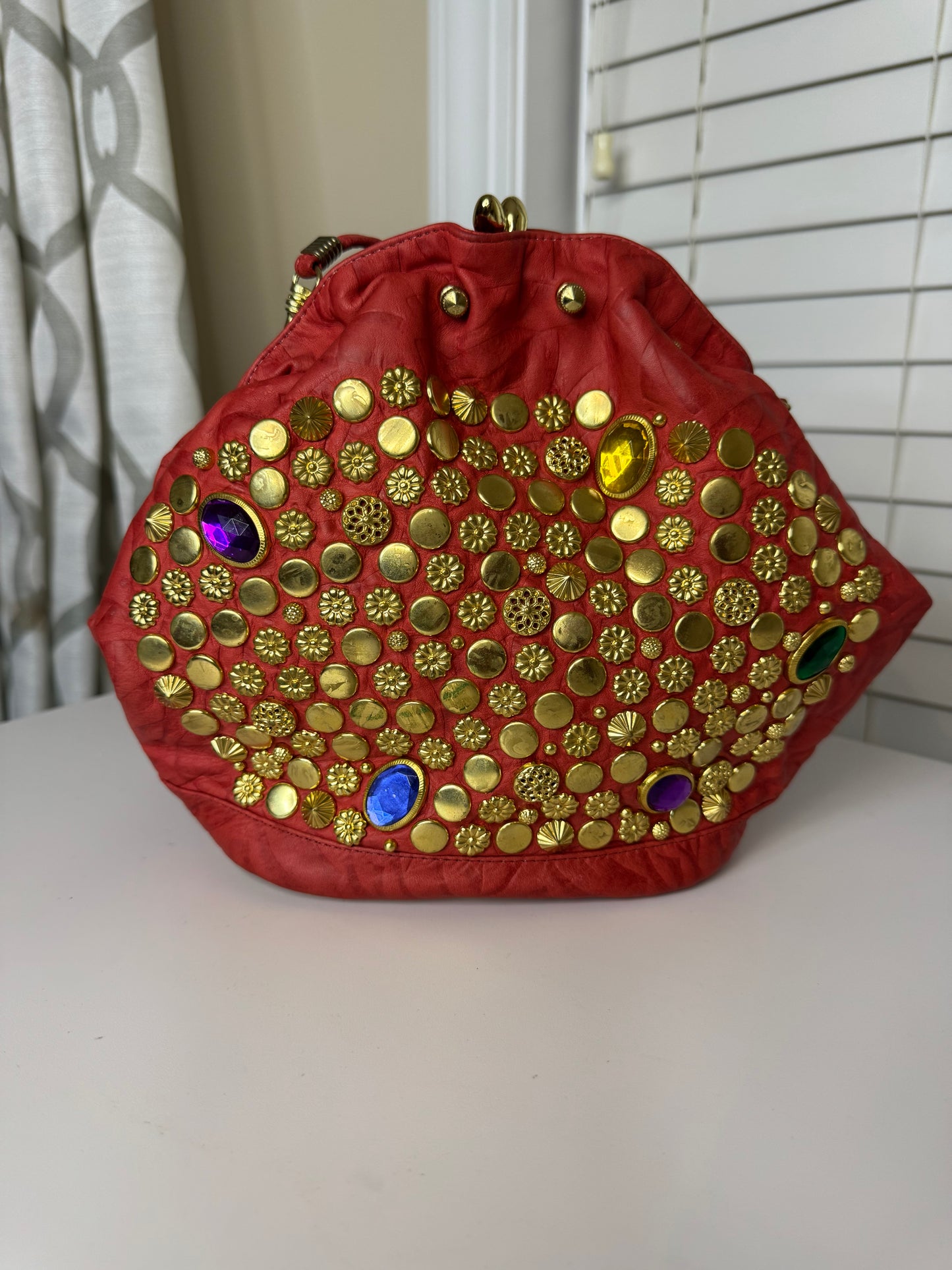 Bejeweled Purse with Strap