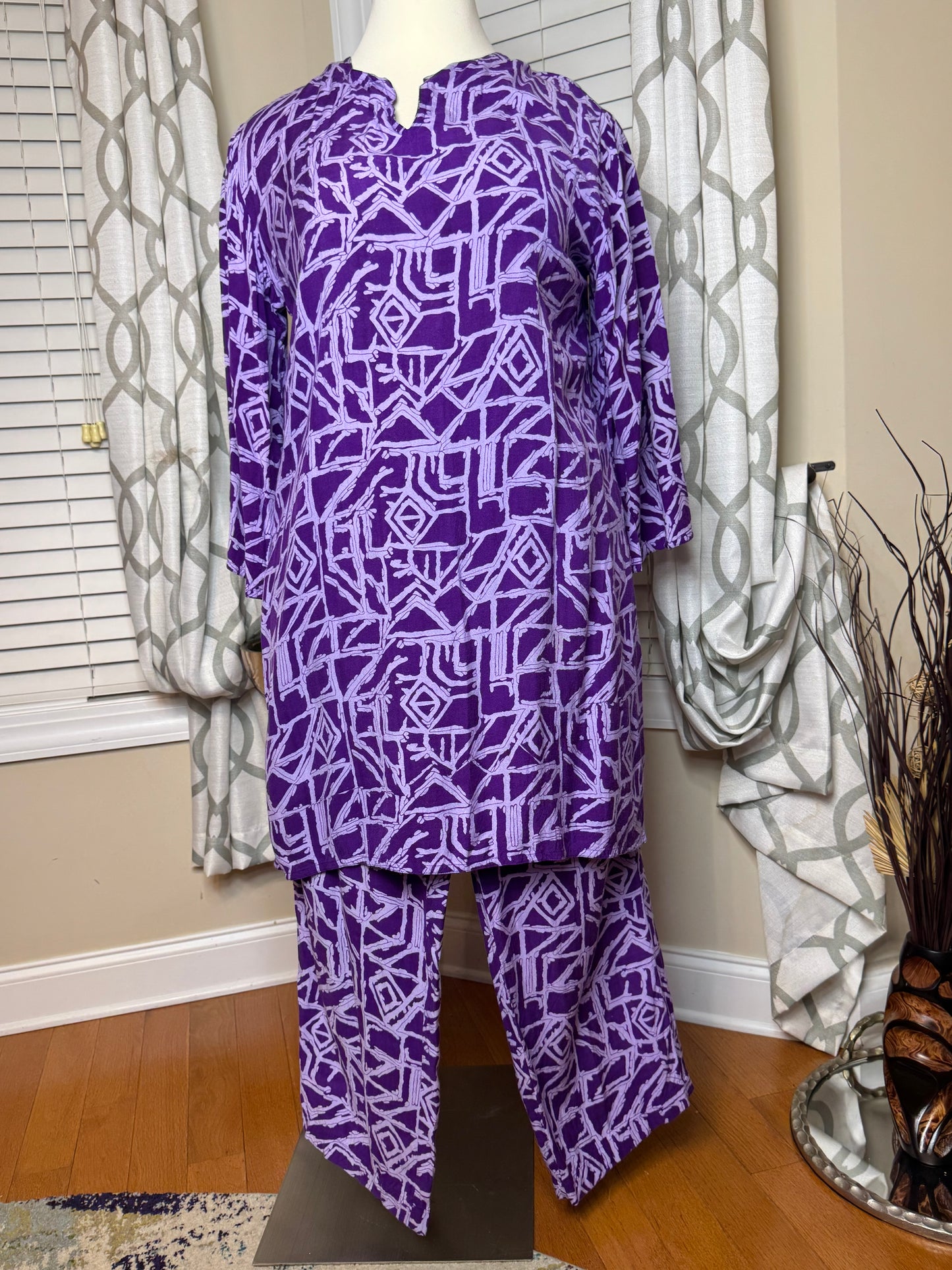 Vintage Ashro 2-Piece Pants Set