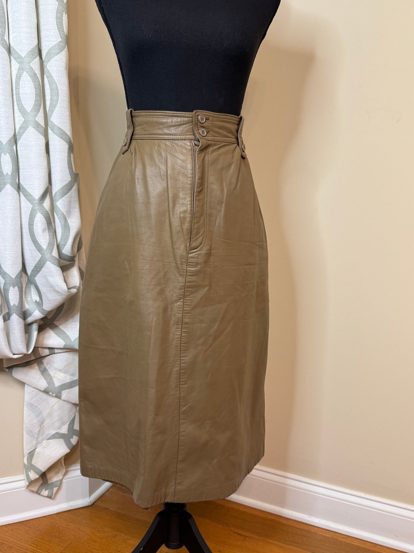 Toffs 100% Genuine Leather Skirt
