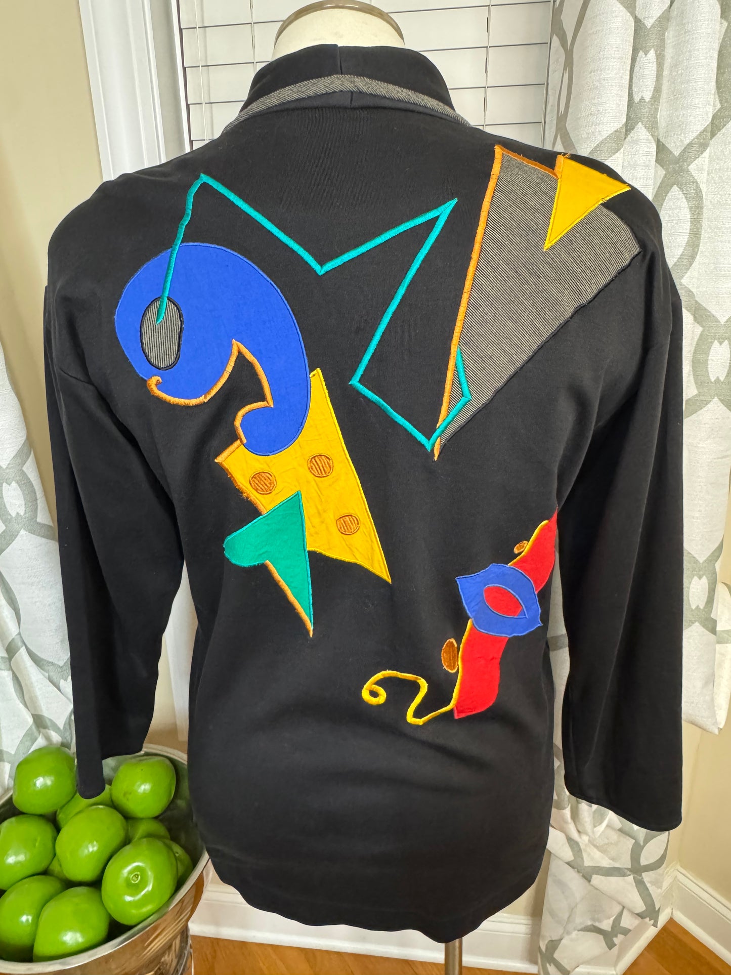 I.B. Diffusion Abstract Print Blazer