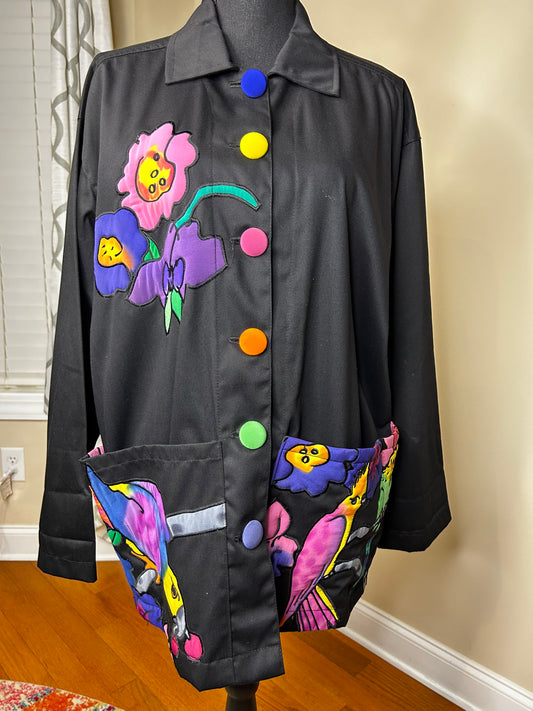 Silkscapes "Birds of a Feather" Jacket