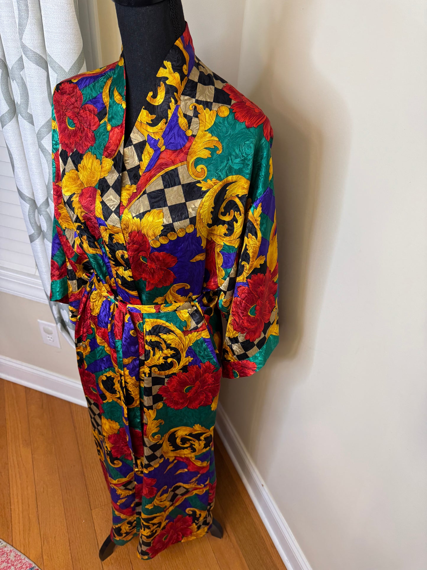 Val Mode Multi Color Robe