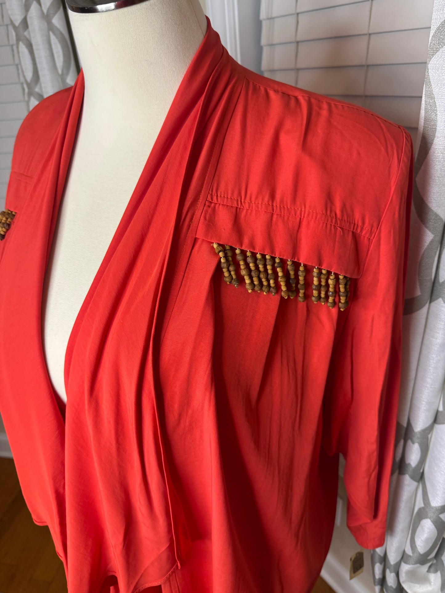 Vintage APlus Fashion Open Duster NWT