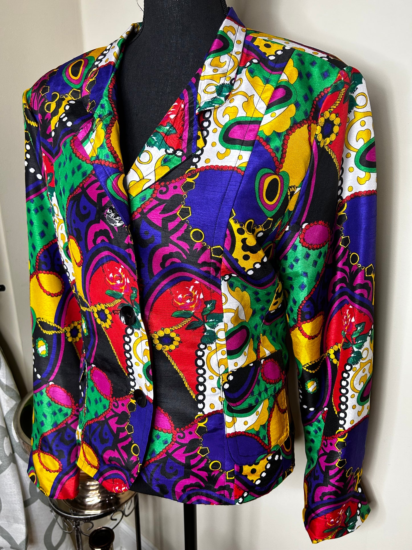 Joni B. Colorful Blazer