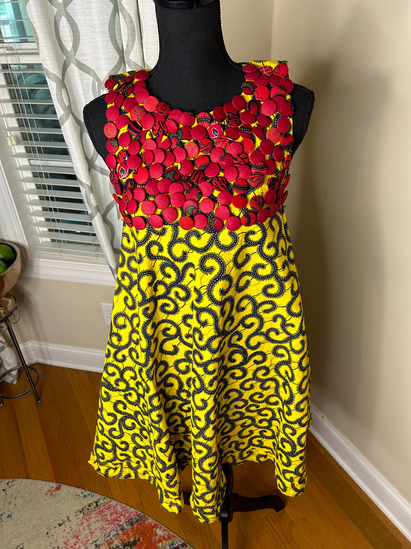 Takyiabs Ethic Flare Bottom Dress