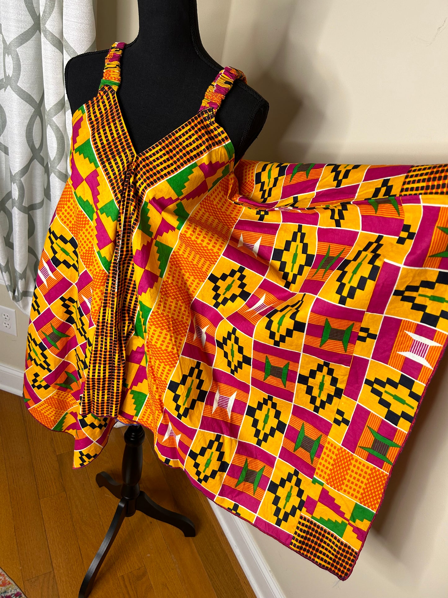 Ethnic Handmade Flare Bottom Shirt
