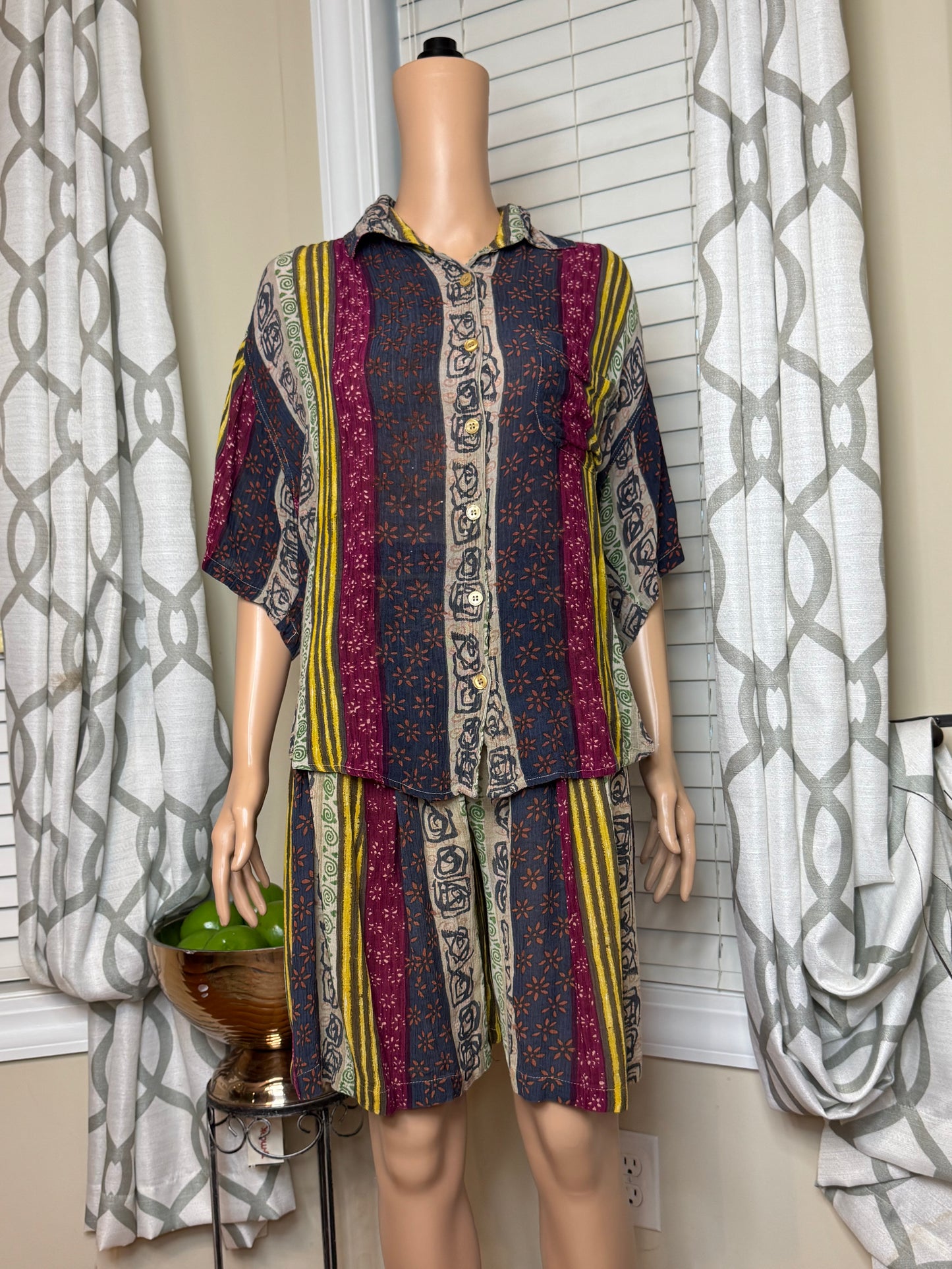 Vintage Too Much Short Set