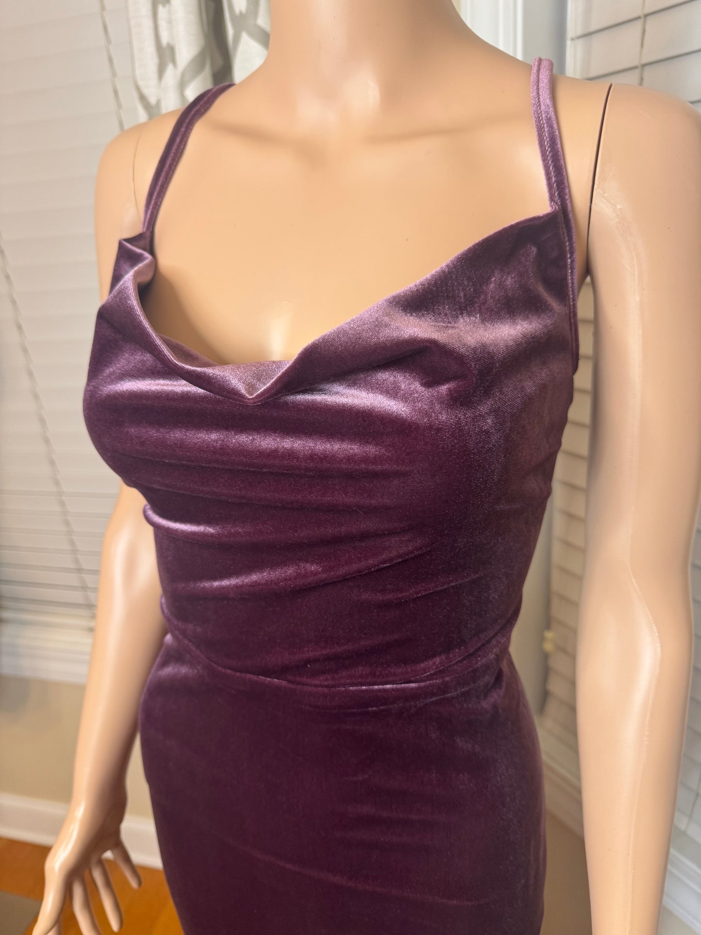 Taylor Velour Dress (Modern)