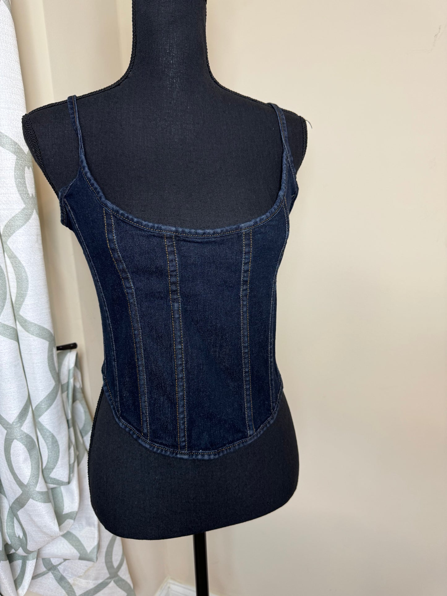 Denim Corset/Vest