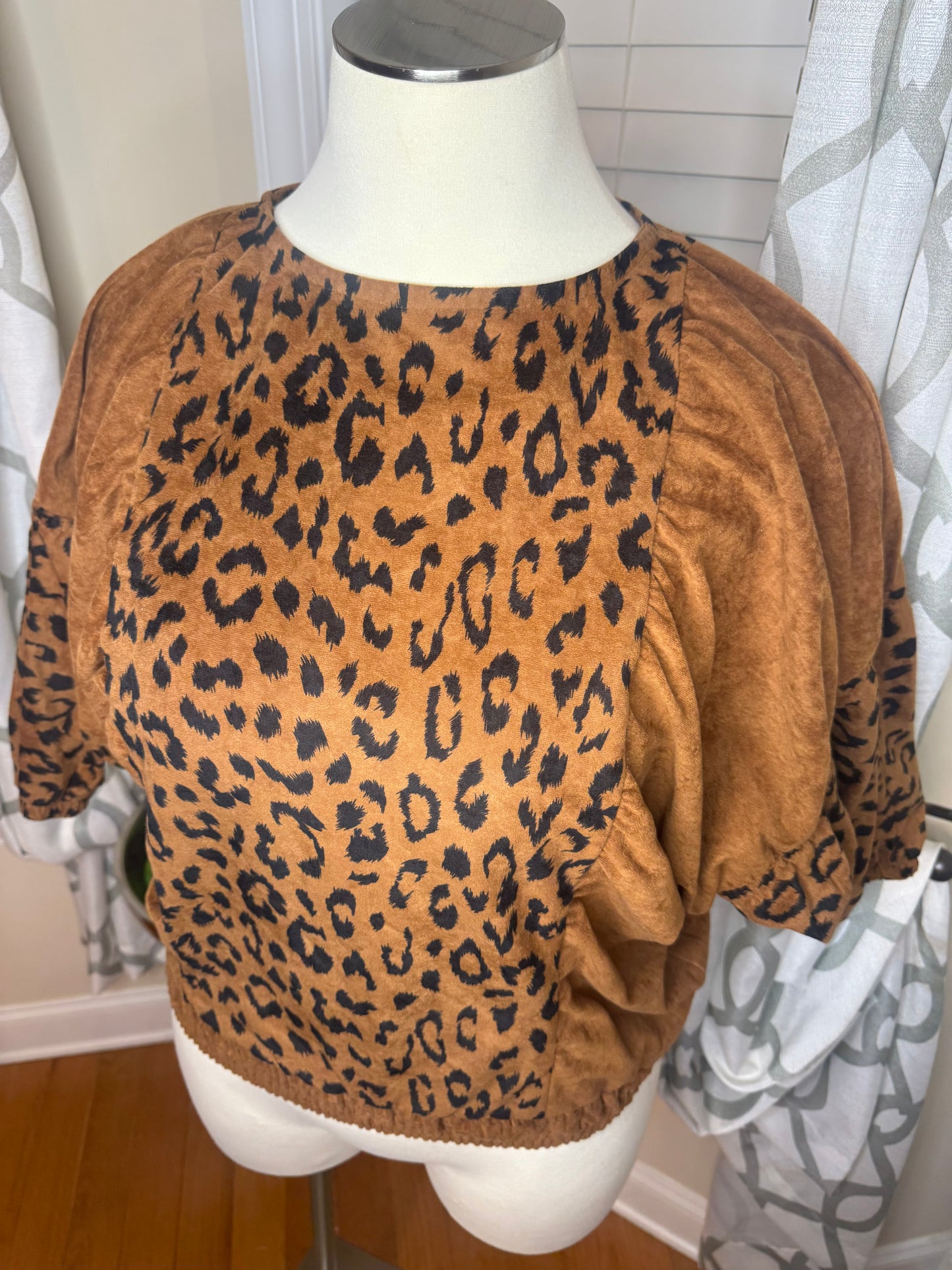 Jon Woods Vintage Leopard Print Shirt