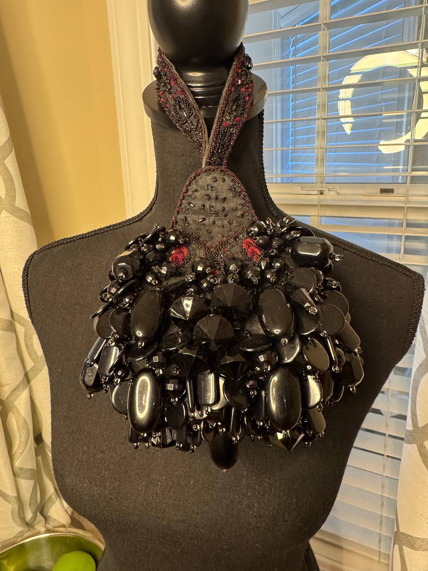 Mary Frances Beaded Wristlet