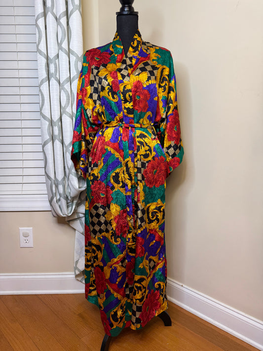 Val Mode Multi Color Robe