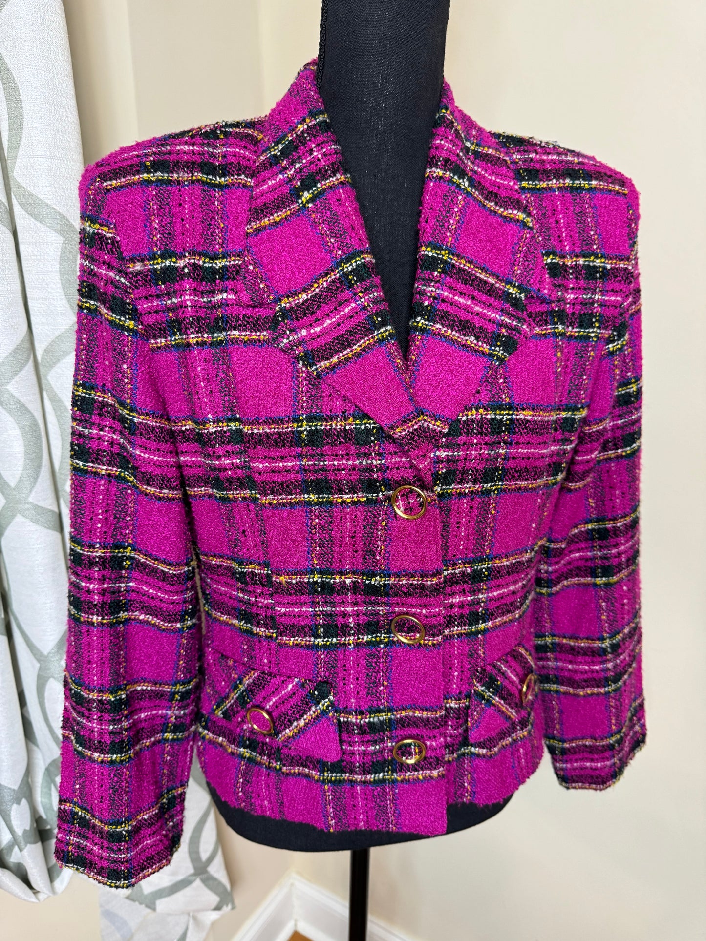 80s Vintage Daily Habit Tweed Blazer