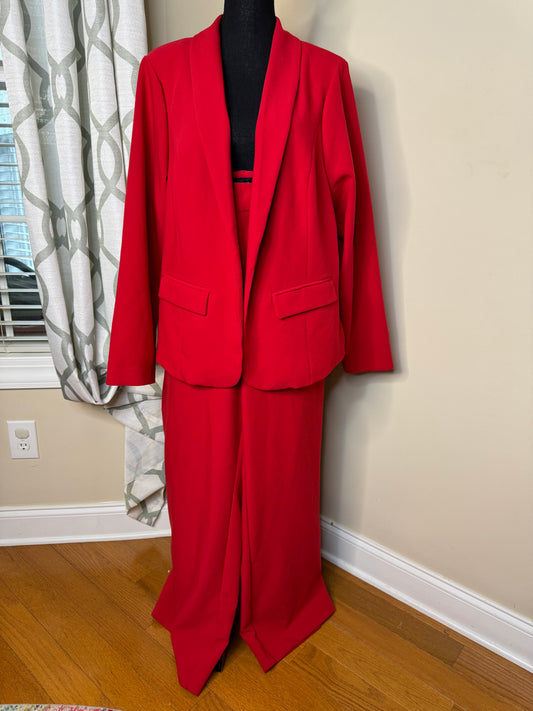 Torrid Red Plus Size Pant Set
