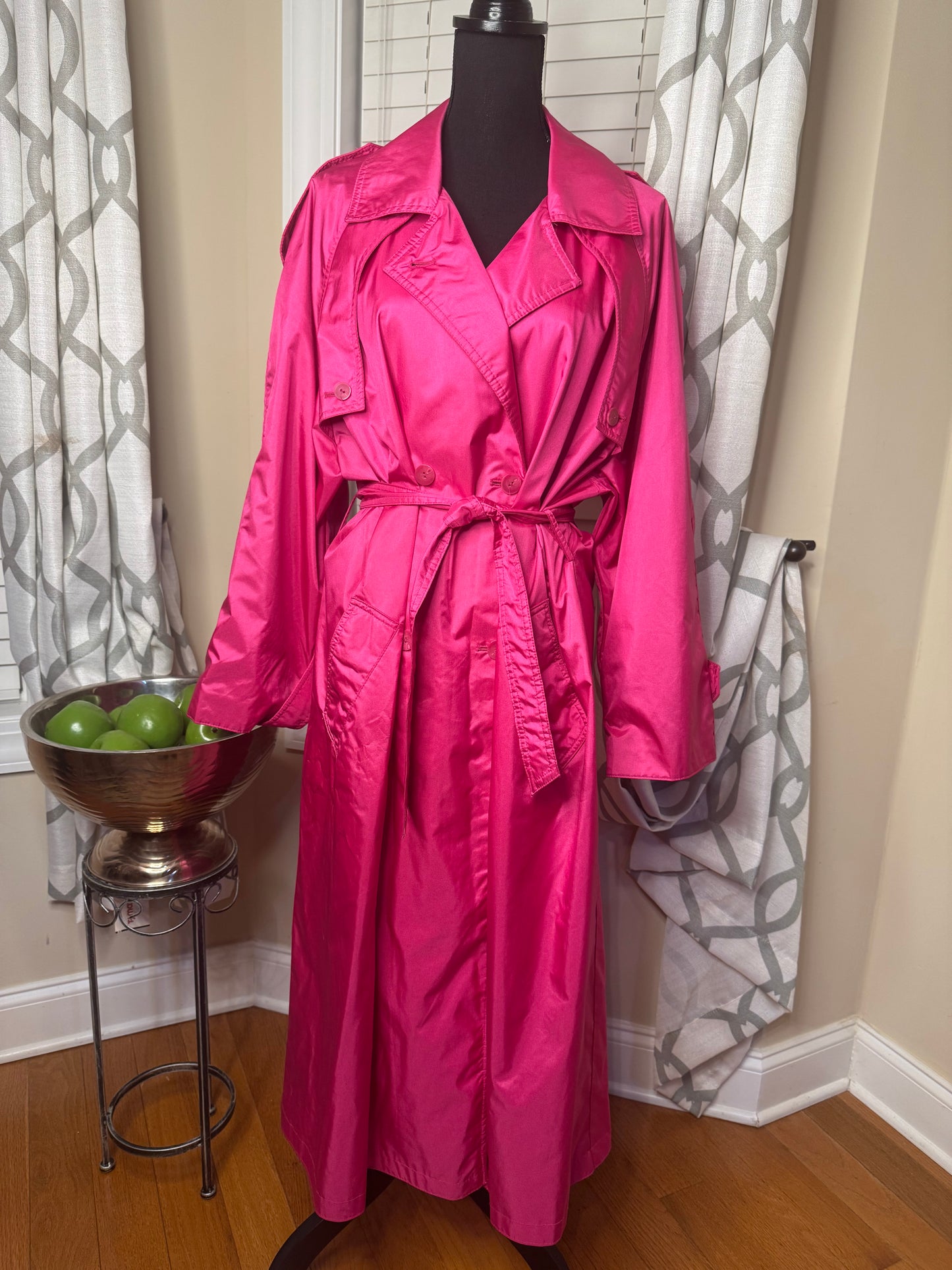 J&H Fashions Vtg Trench with Belt