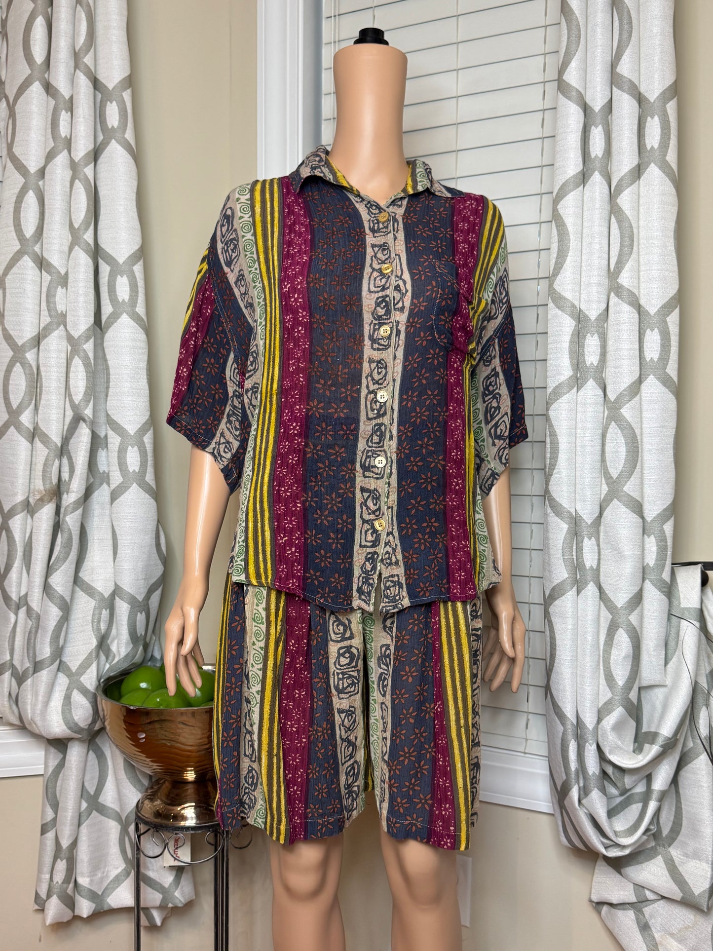 Vintage Too Much Short Set