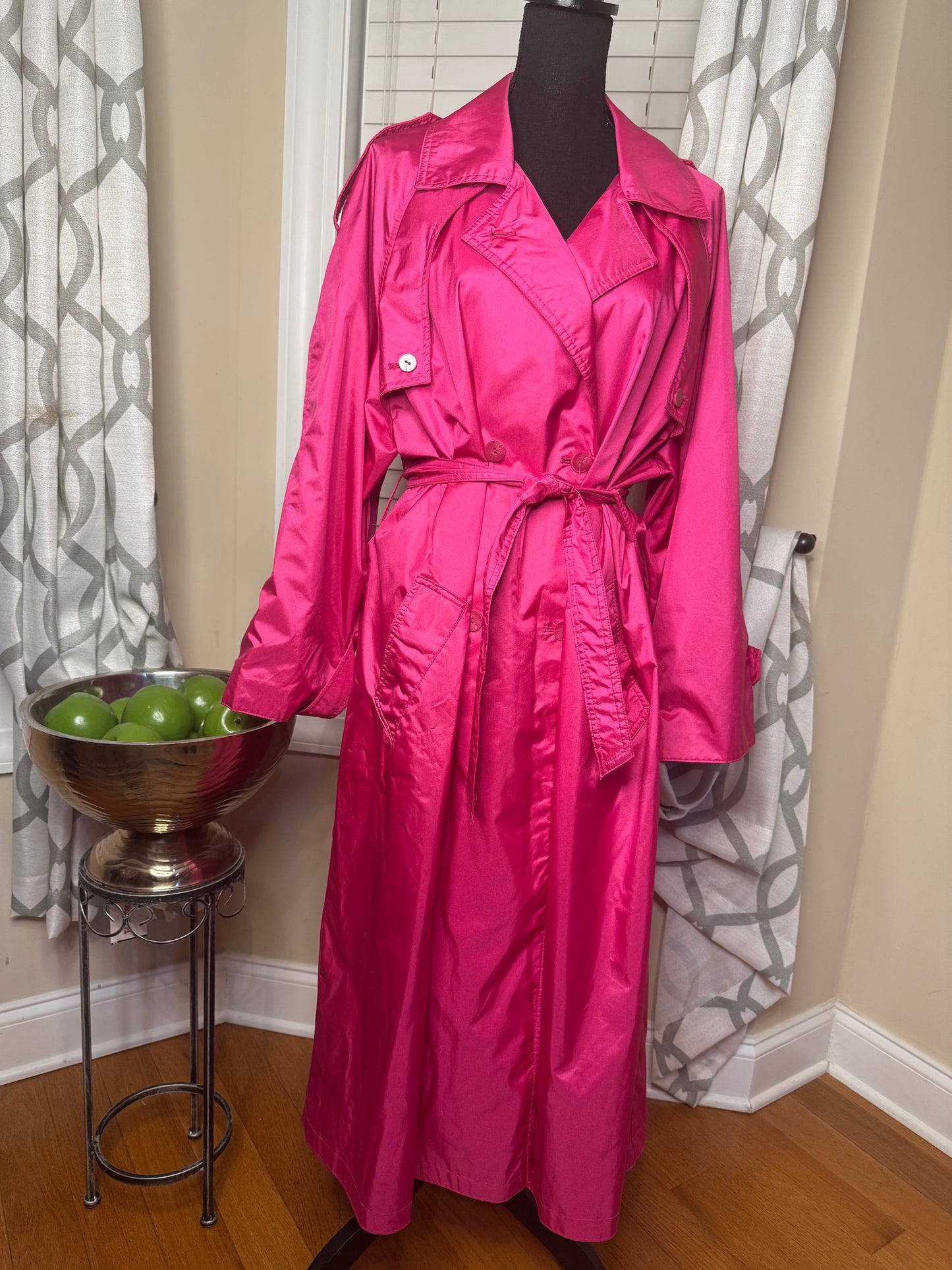 J&H Fashions Vtg Trench with Belt