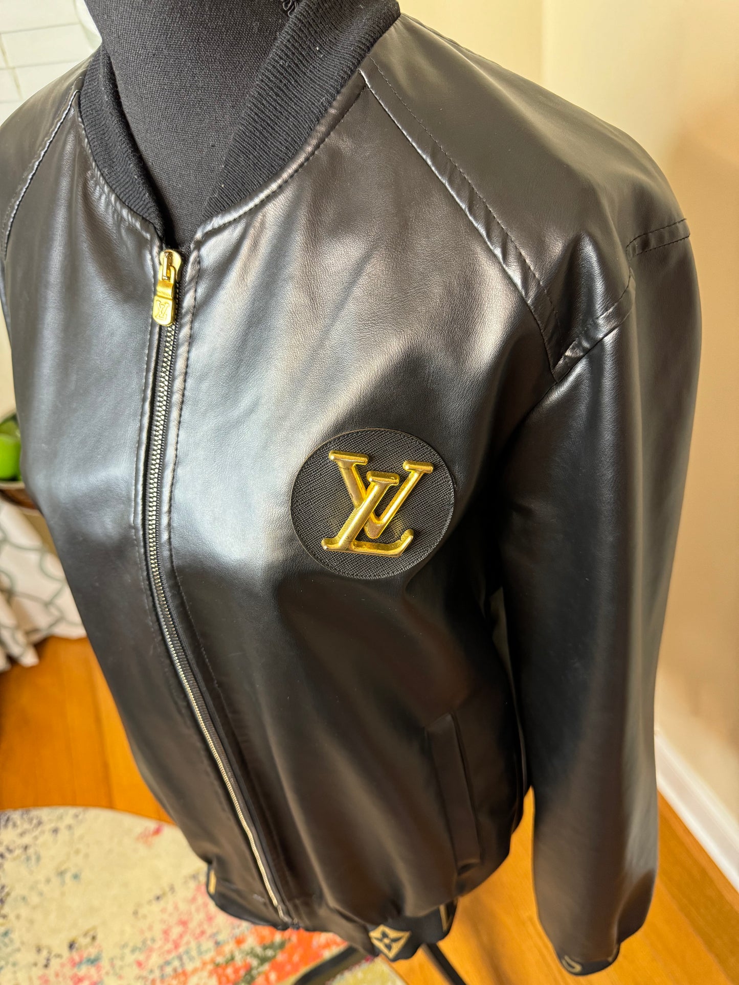 Louis Vuitton Embellished Bomber Jacket