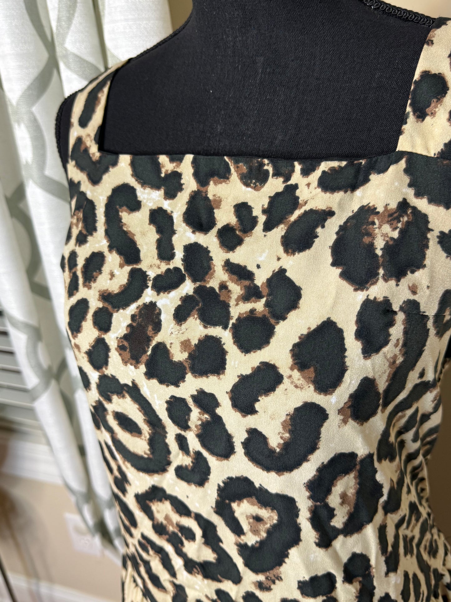 Hayden Leopard Print Dress NWT