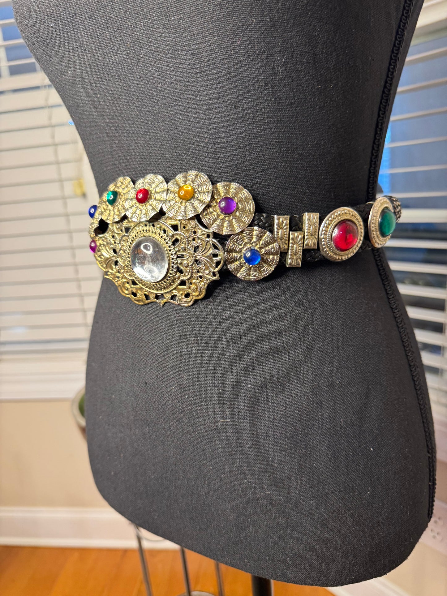 Vtg Gem Belt