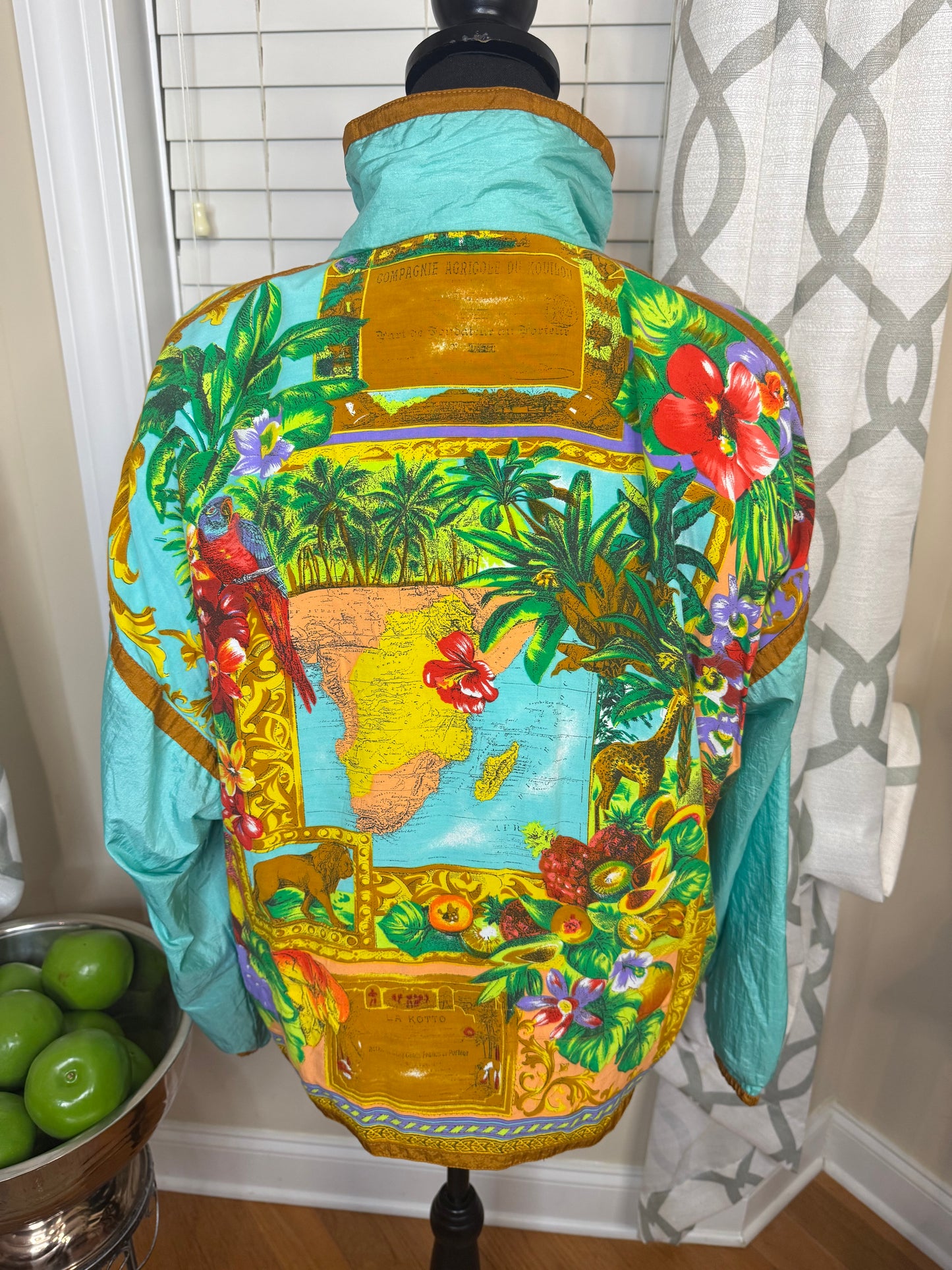East West Floral Bomber Jacket